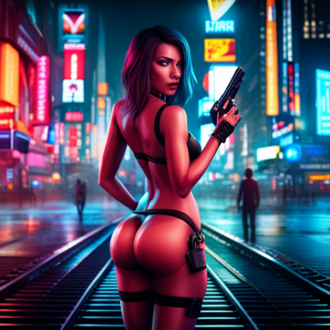 Neon Dreams: A Cyberpunk Tale of Love, Sacrifice, and Redemption