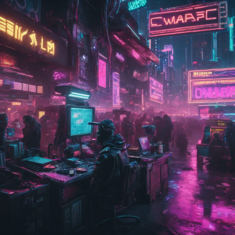 Love and Deception: A Cyberpunk Tale of Sacrifice