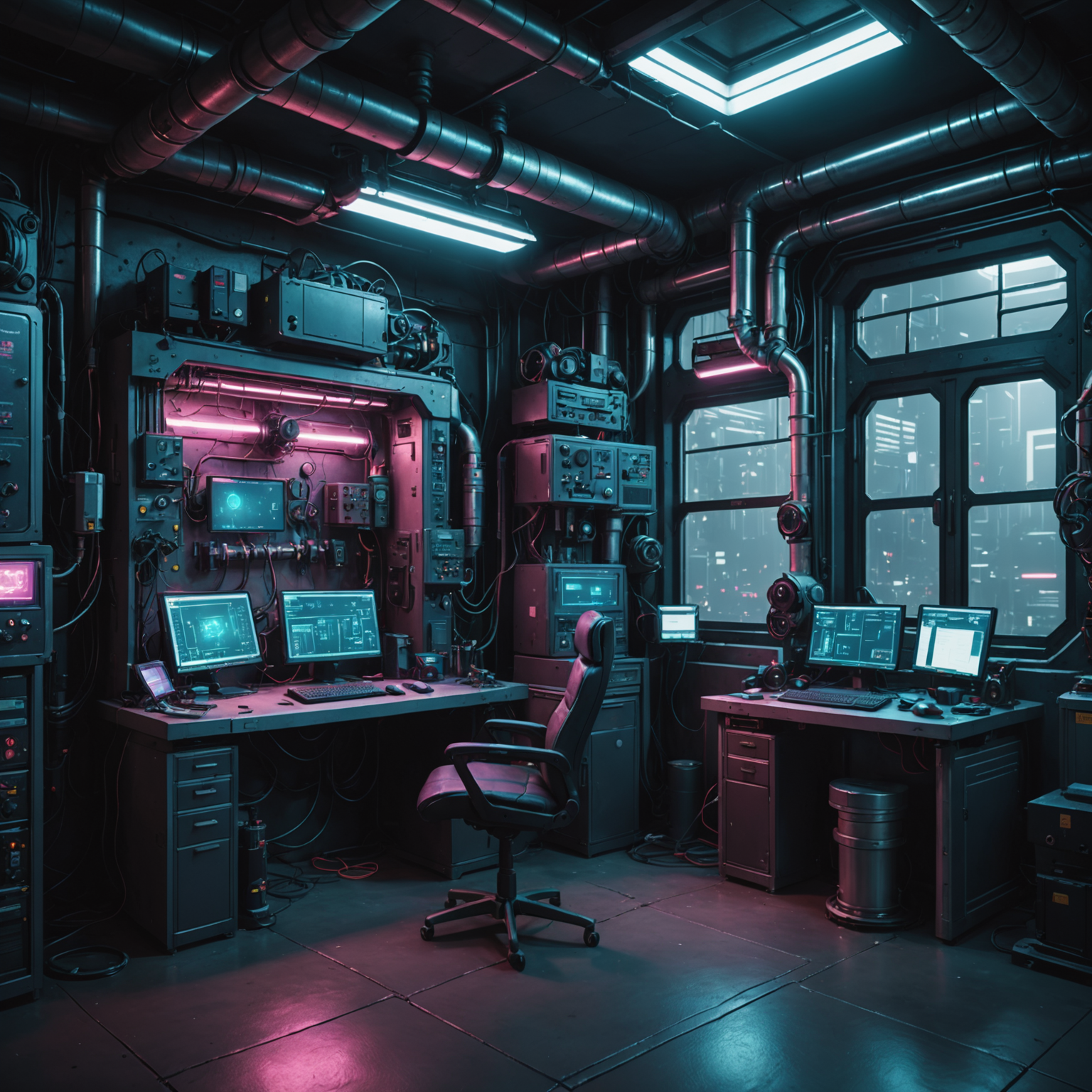 In the Shadows of Neon Dreams