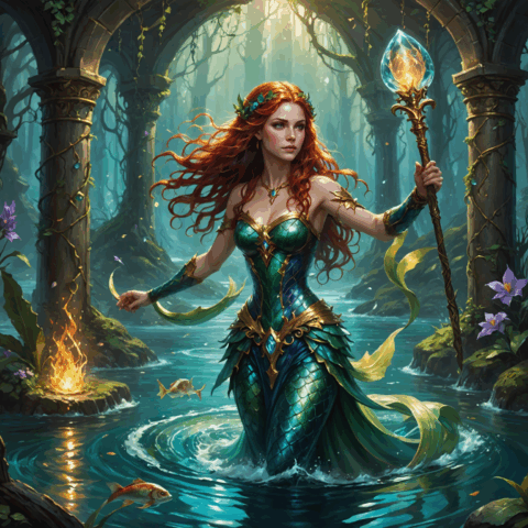 The Mermaid's Misadventures in the Abyssal Cove