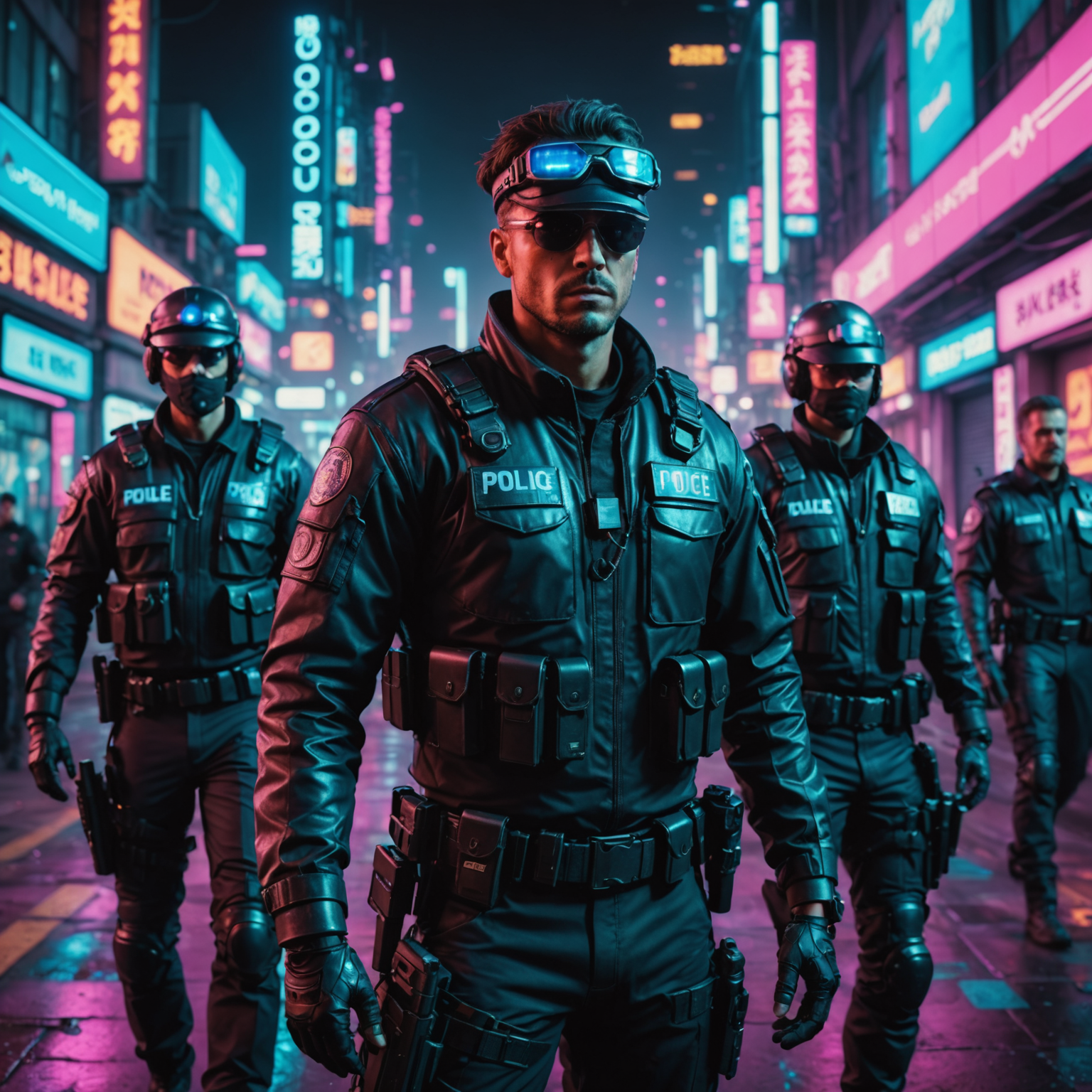 Whispers in the Neon Rain